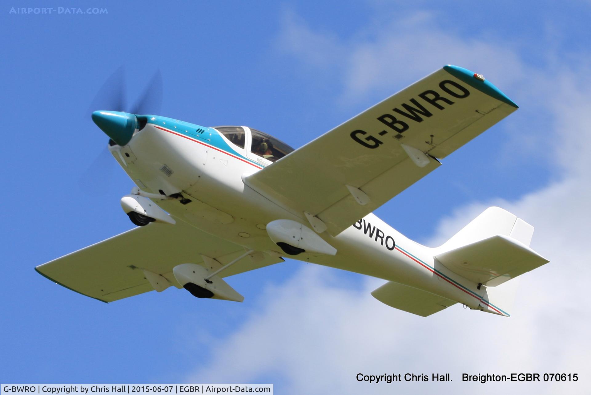 G-BWRO, 1997 Europa Tri-Gear C/N PFA 247-12849, at Breighton's Summer fly in
