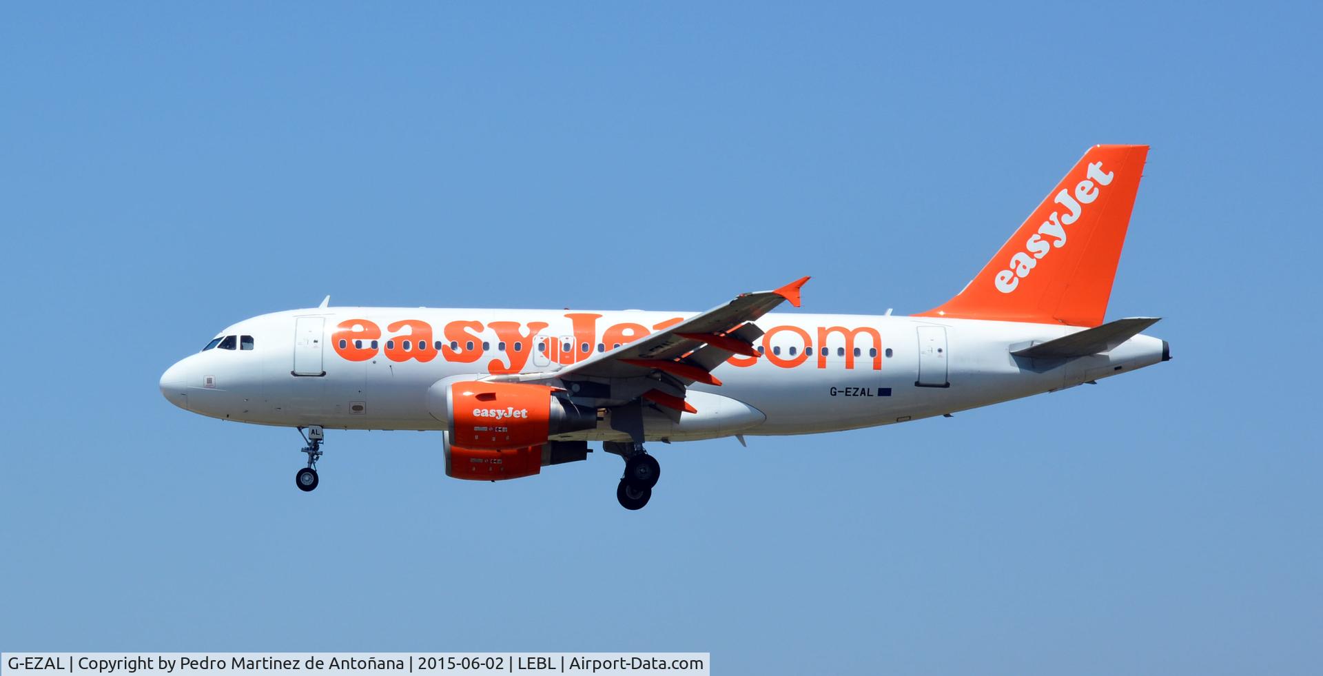 G-EZAL, 2006 Airbus A319-111 C/N 2754, El Prat Barcelona - España