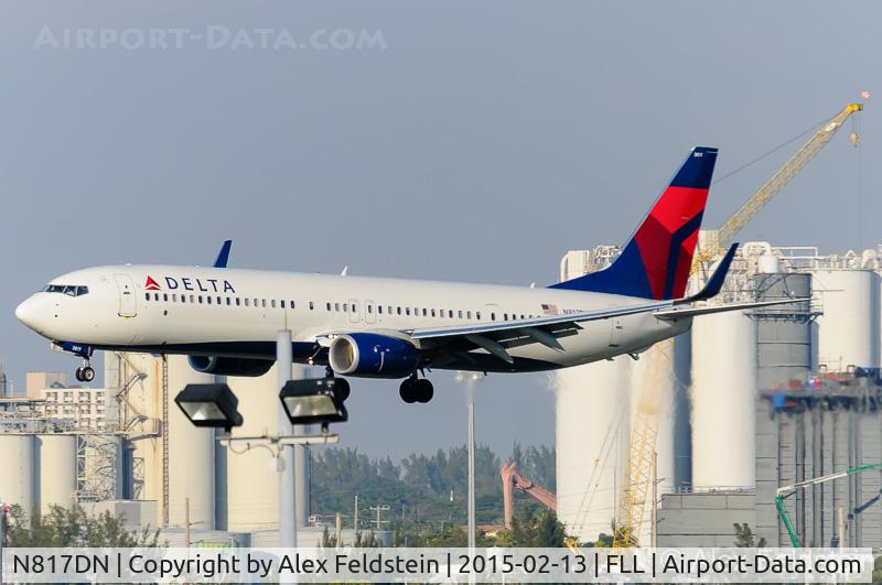 N817DN, 2014 Boeing 737-932/ER C/N 31929, Ft. Lauderdale