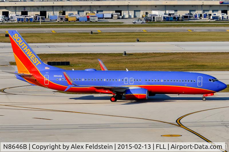 N8646B, 2014 Boeing 737-8H4 C/N 36935, Ft. Lauderdale