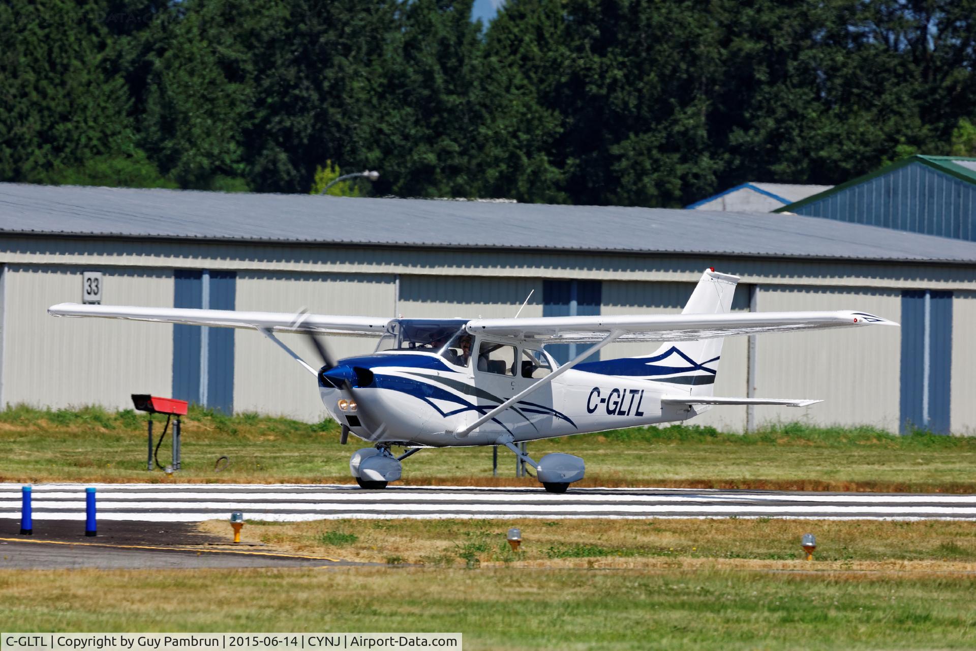 C-GLTL, 1974 Cessna 172M C/N 17264967, Just landed