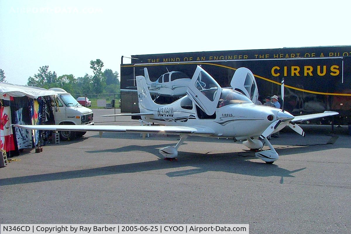 N346CD, 2005 Cirrus SR22 GTS C/N 1333, Cirrus Design SR-22GTS [1333] Oshawa~C 25/06/2005