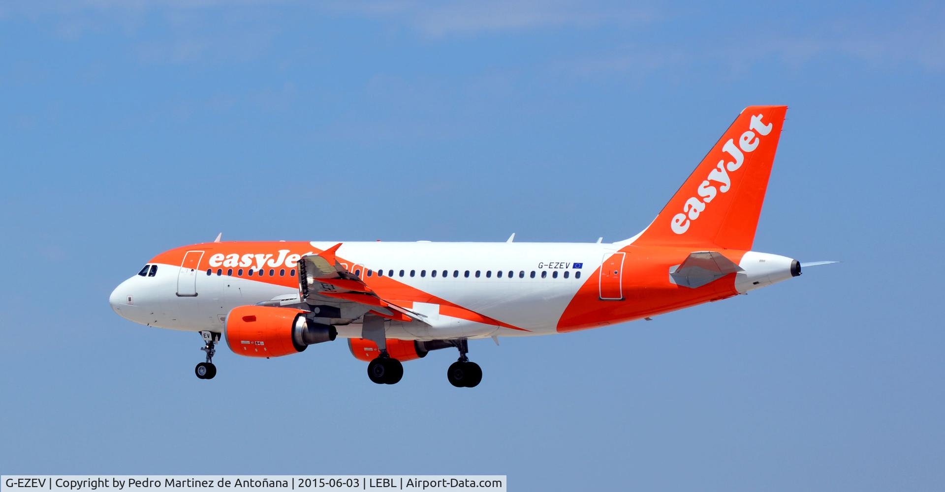 G-EZEV, 2004 Airbus A319-111 C/N 2289, El Prat Barcelona - España