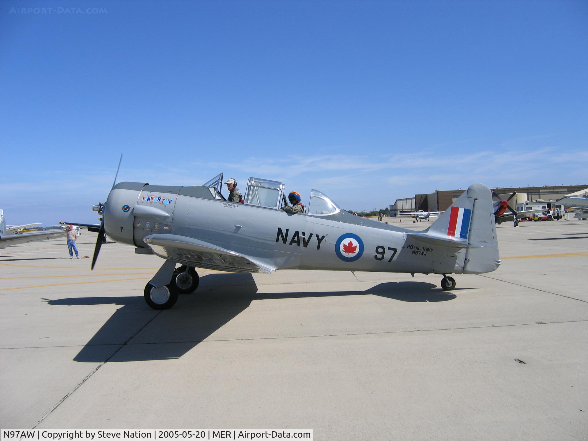 N97AW, 1940 North American AT-6 Harvard II C/N 66-2703, Tom Dwelle's Harvard II in Royal Canadian Navy colors Coded 