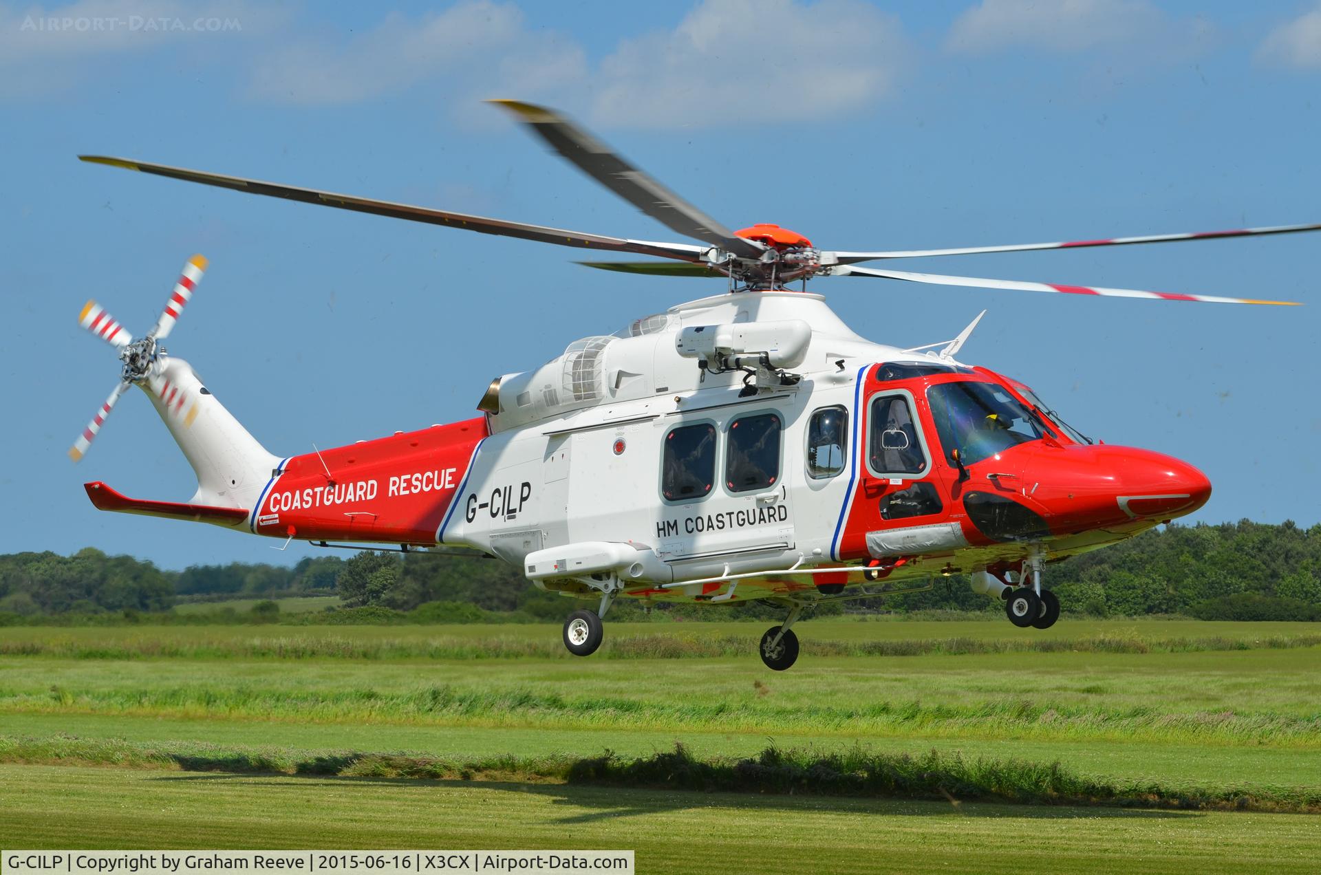 G-CILP, 2014 AgustaWestland AW-139 C/N 31590, Just taken off from Northrepps.