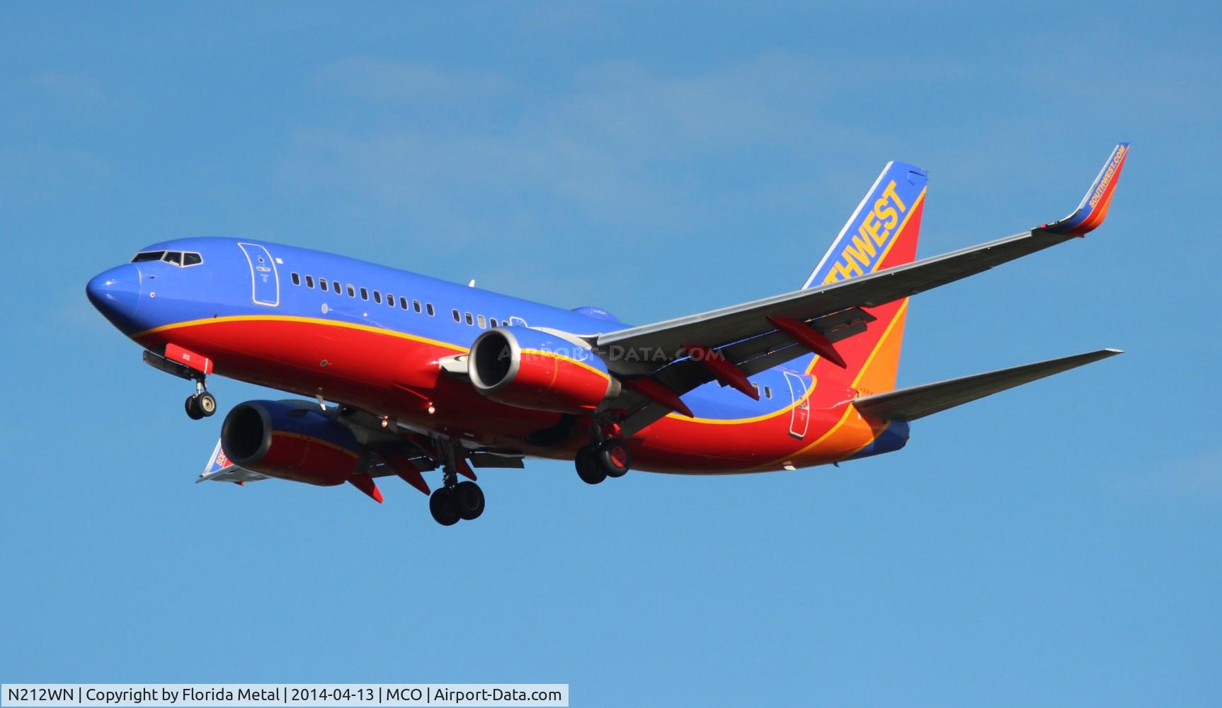 N212WN, 2005 Boeing 737-7H4 C/N 32485, Southwest