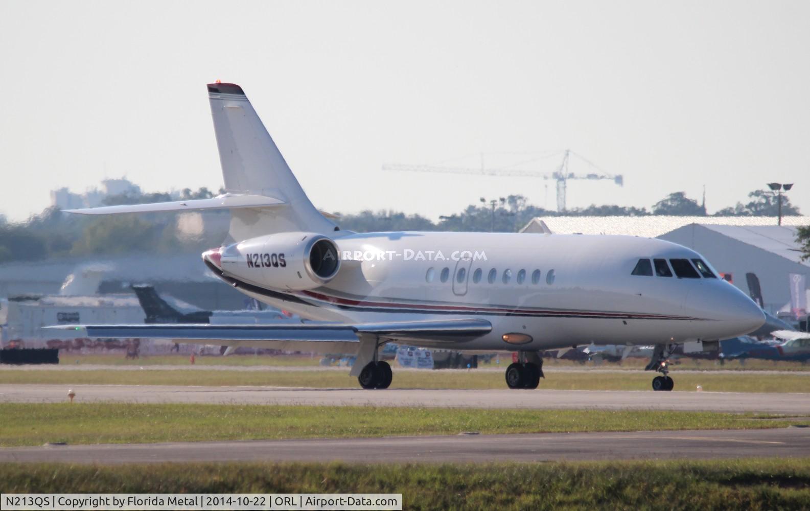 N213QS, 2000 Dassault Falcon 2000 C/N 113, Net Jets Falcon 2000