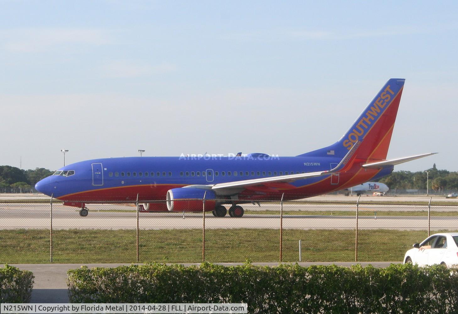 N215WN, 2005 Boeing 737-7H4 C/N 32487, Southwest
