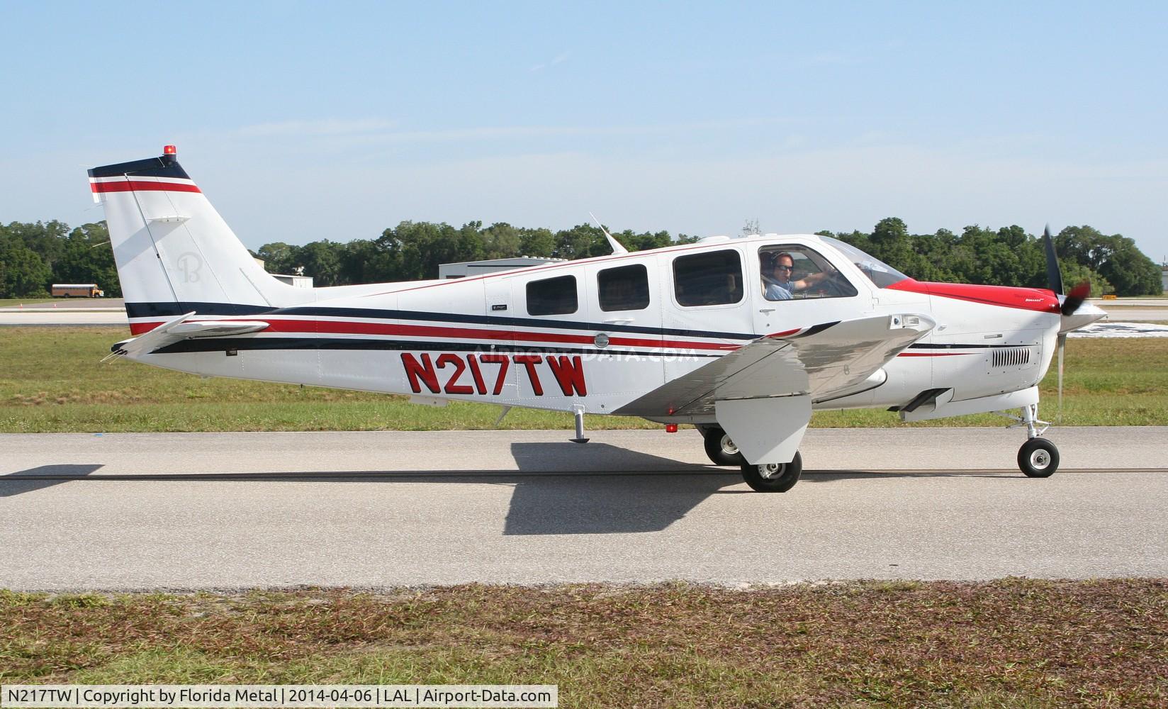 N217TW, 2007 Raytheon Aircraft Company G36 C/N E-3757, Bonanza