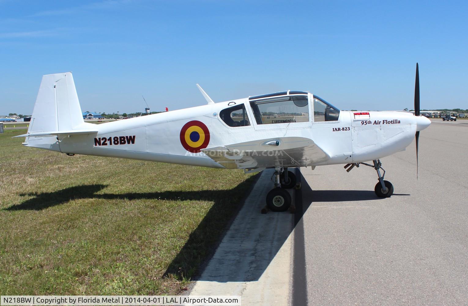 N218BW, 1975 IAR IAR-823 C/N 18, IAR 823