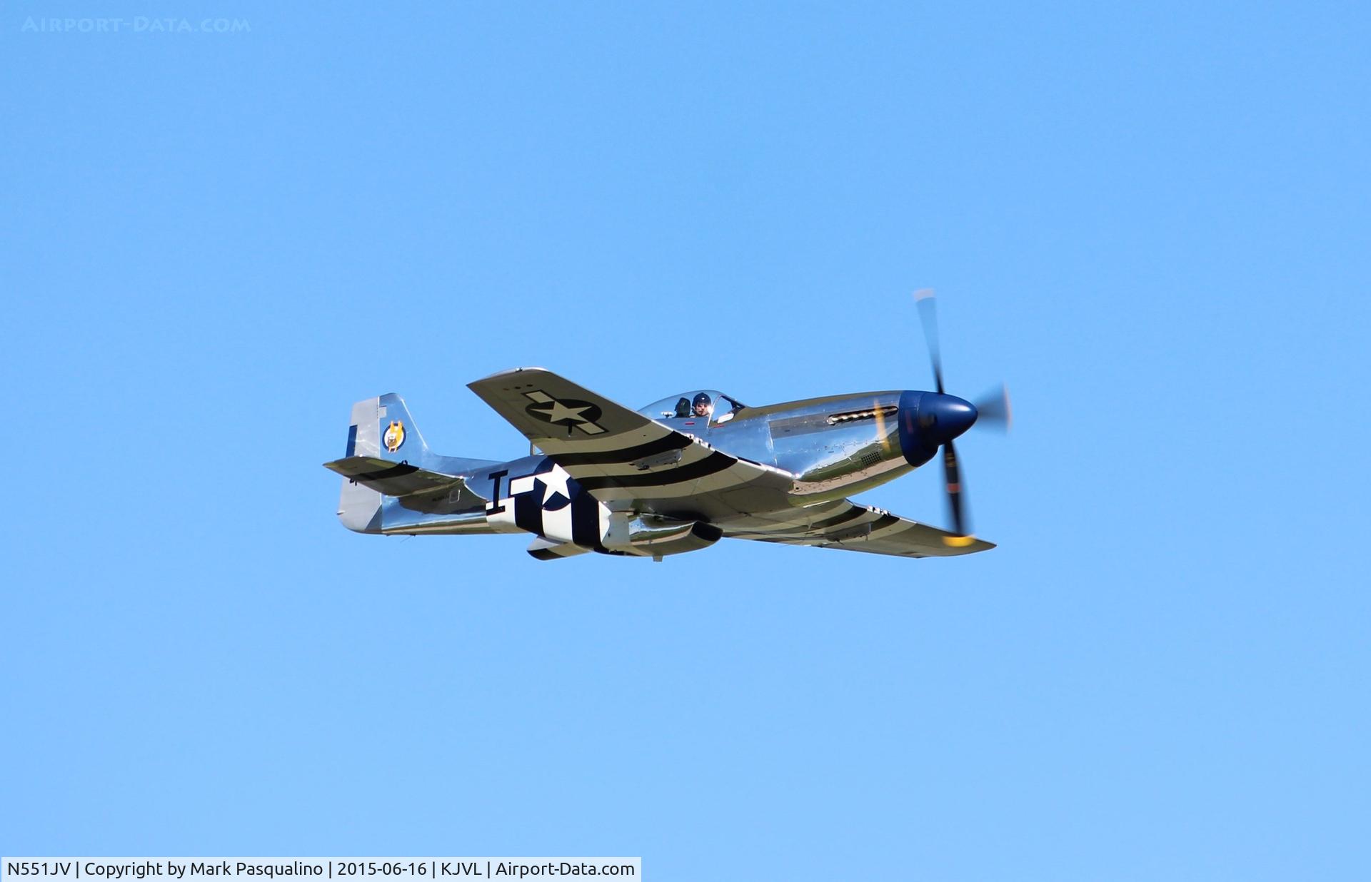 N551JV, North American P-51D Mustang C/N 44-73343N, North American P-51D