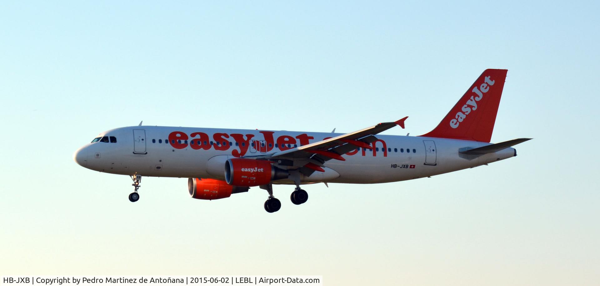 HB-JXB, 2012 Airbus A320-214 C/N 5111, El Prat Barcelona - España