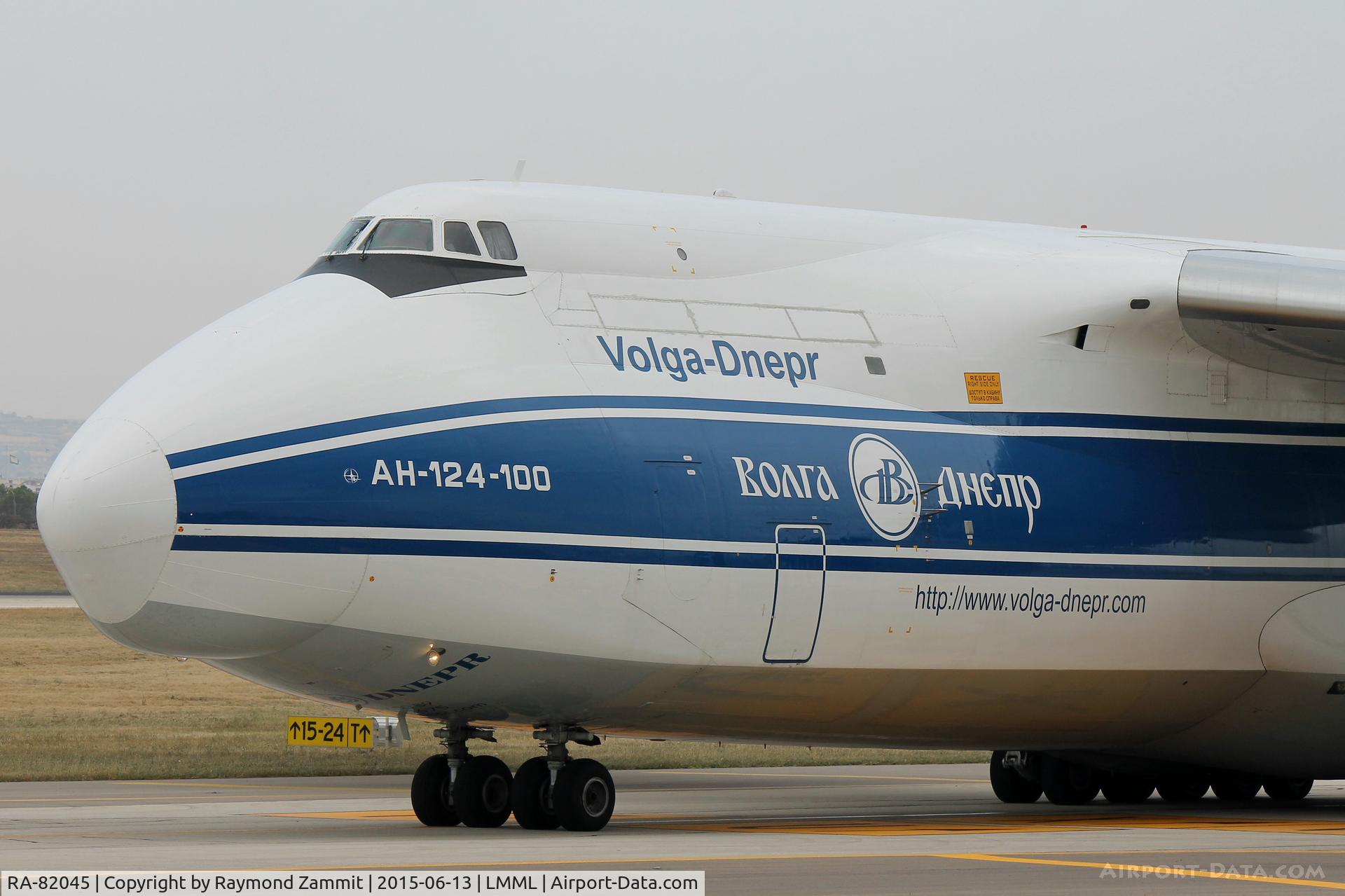 RA-82045, 1991 Antonov An-124-100 Ruslan C/N 9773052255113, Antonov An-124 Ruslin RA-82045 Volga Dnepr