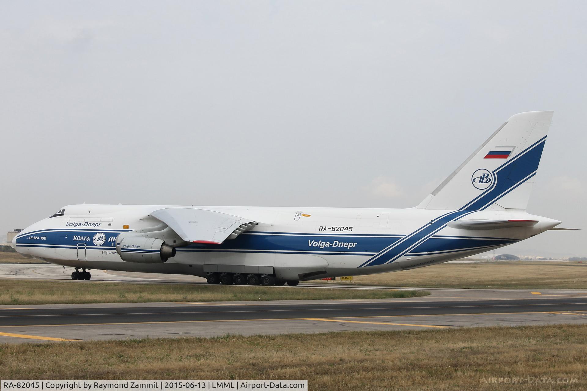 RA-82045, 1991 Antonov An-124-100 Ruslan C/N 9773052255113, Antonov An-124 Ruslin RA-82045 Volga Dnepr