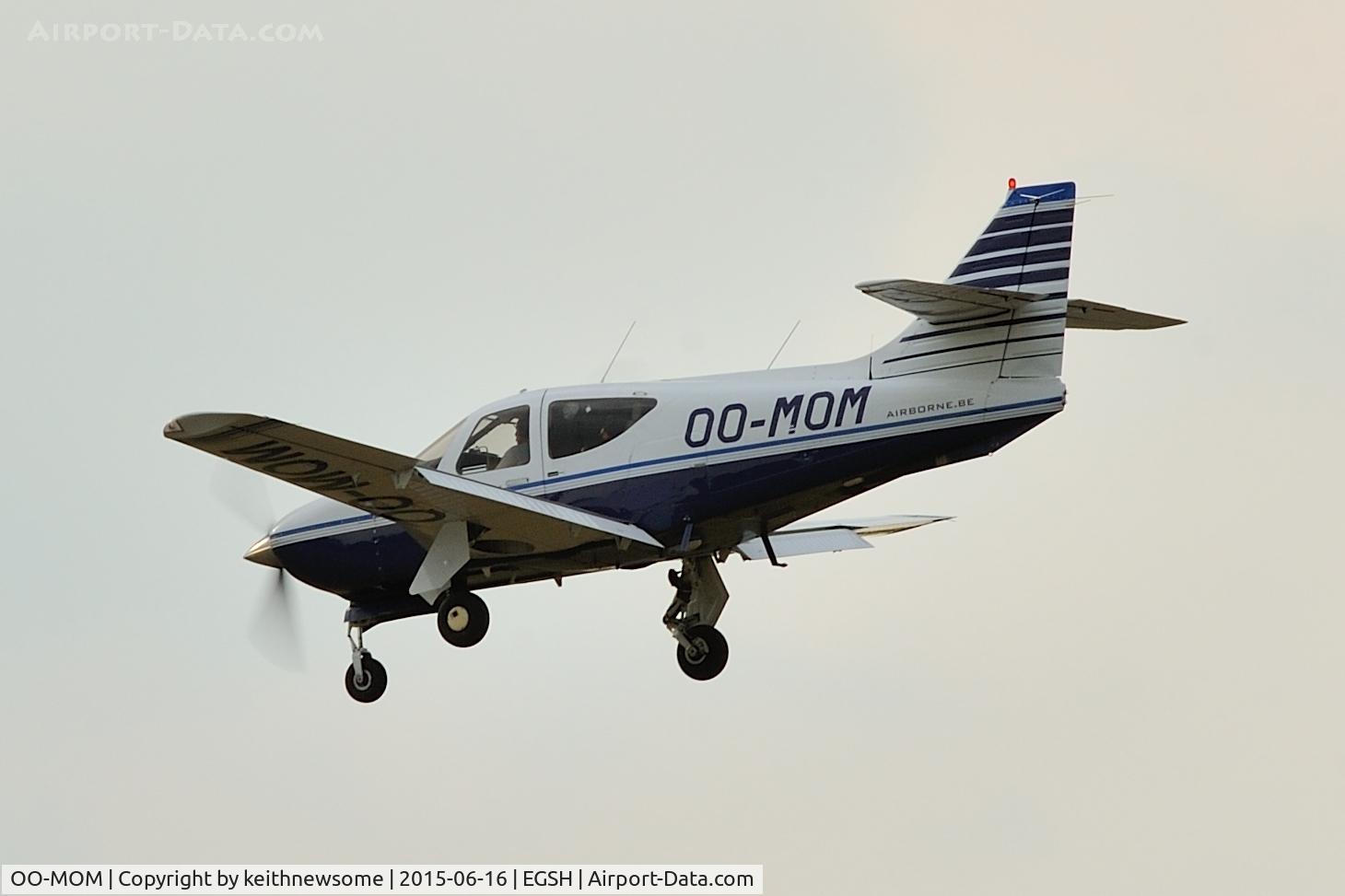 OO-MOM, 1994 Rockwell Commander 114B C/N 14615, Nice Visitor.