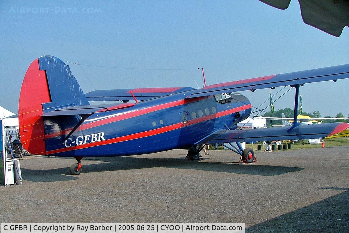 C-GFBR, 1990 Antonov An-2P C/N 1G 238-52, Antonov An-2PK [1G238-52] Oshawa~C 25/06/2005