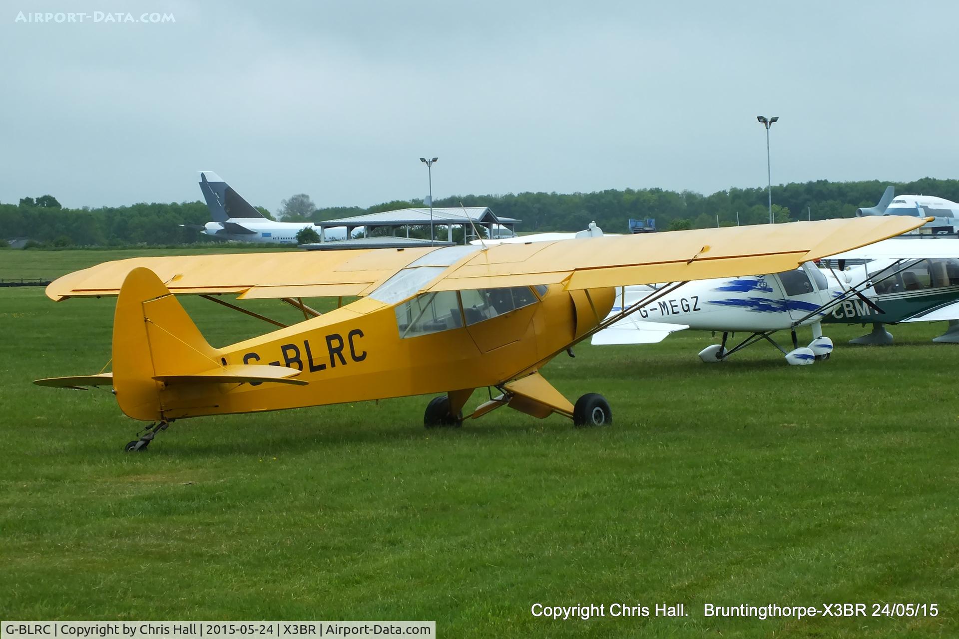 G-BLRC, 1954 Piper L-21B Super Cub (PA-18-135) C/N 18-3602, at the Cold War Jets Open Day 2015