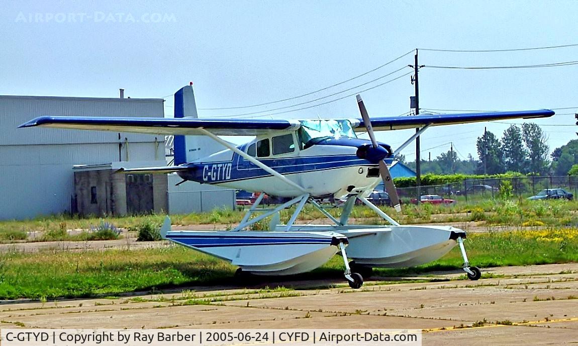 C-GTYD, 1977 Cessna A185F Skywagon 185 C/N 18503255, Cessna A.185F Skywagon 185 [185-03255] Brantford~C 24/06/2005