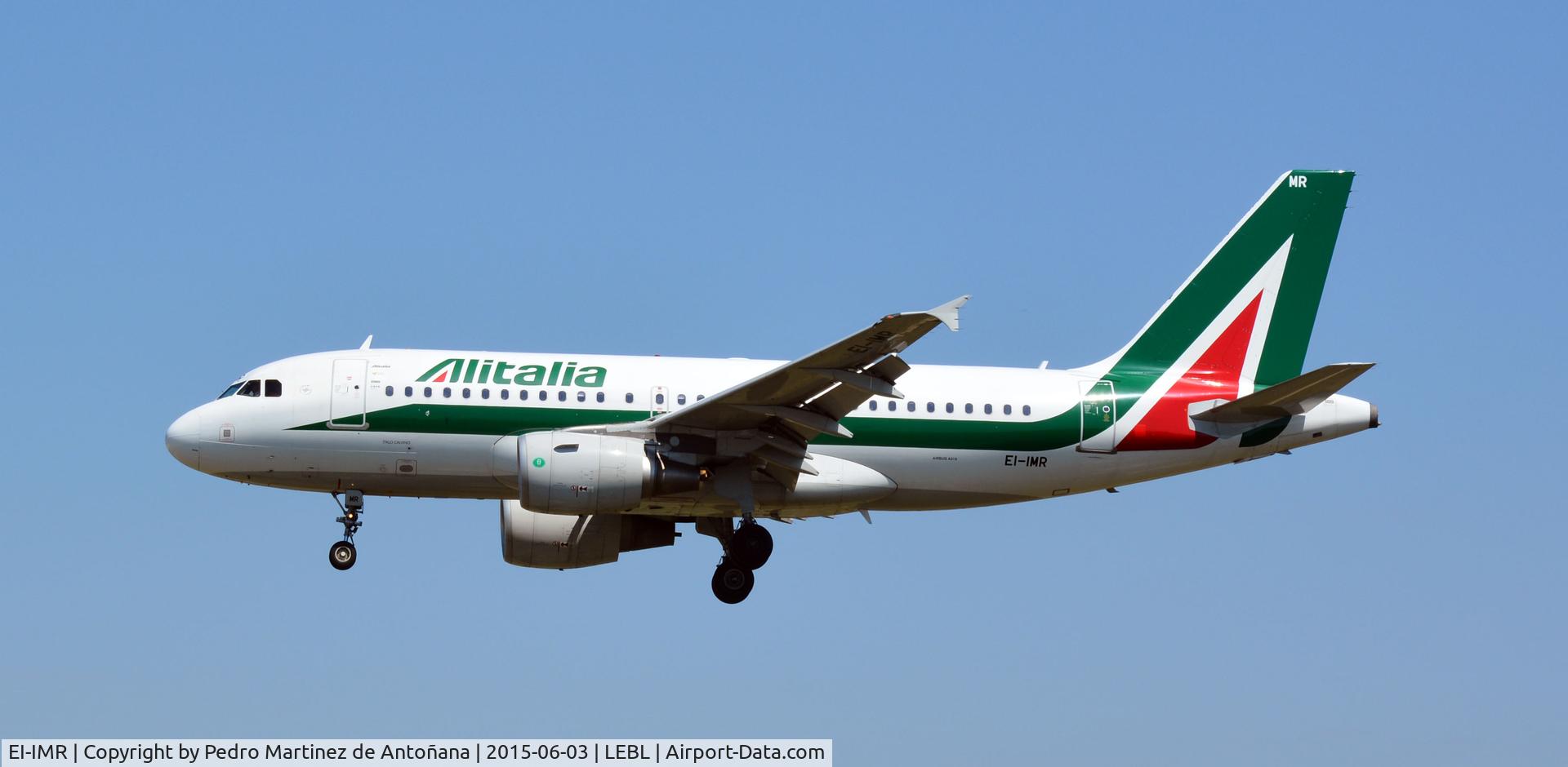 EI-IMR, 2011 Airbus A319-112 C/N 4875, El Prat Barcelona - España