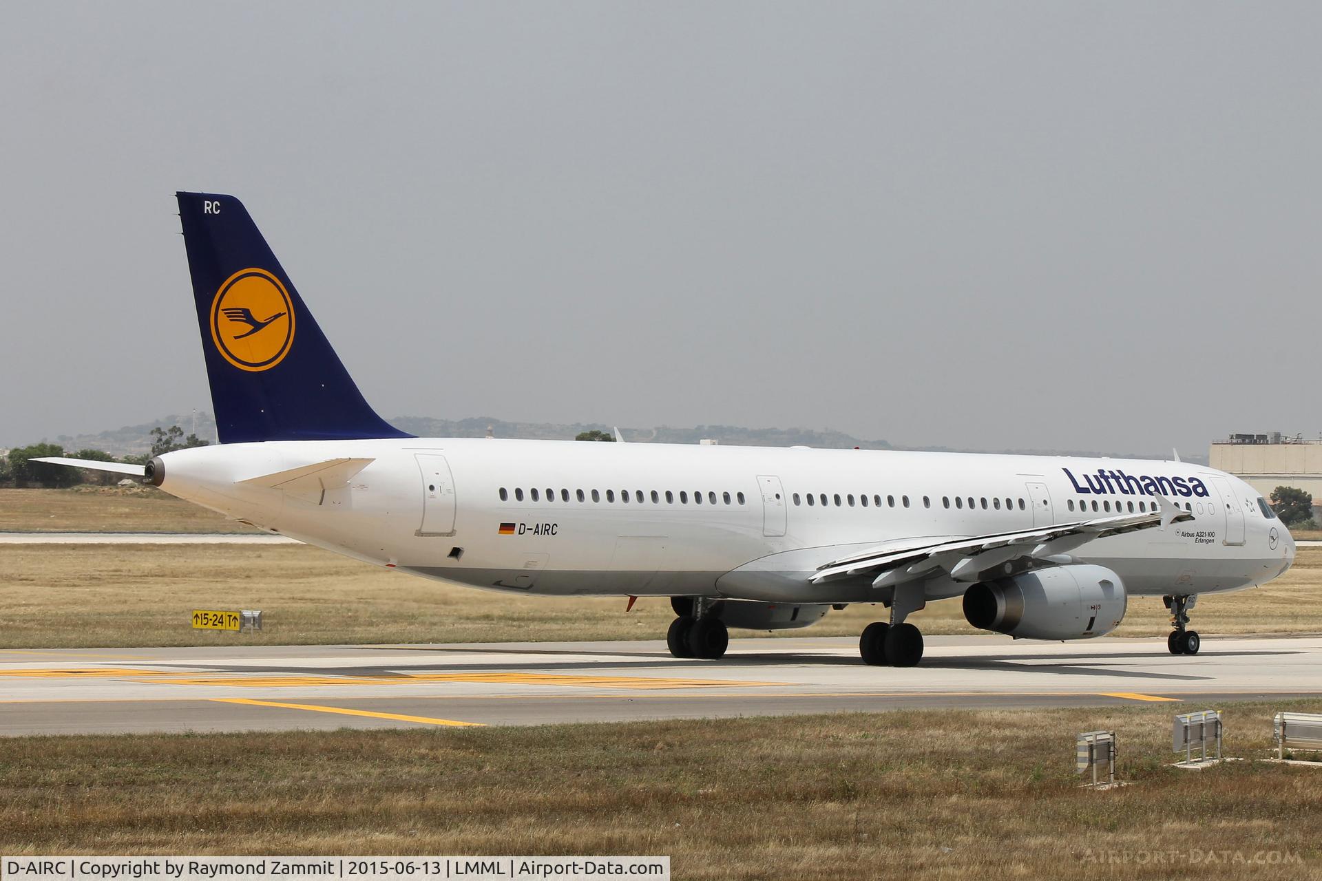 D-AIRC, 1994 Airbus A321-131 C/N 0473, A321 D-AIRC Lufthansa