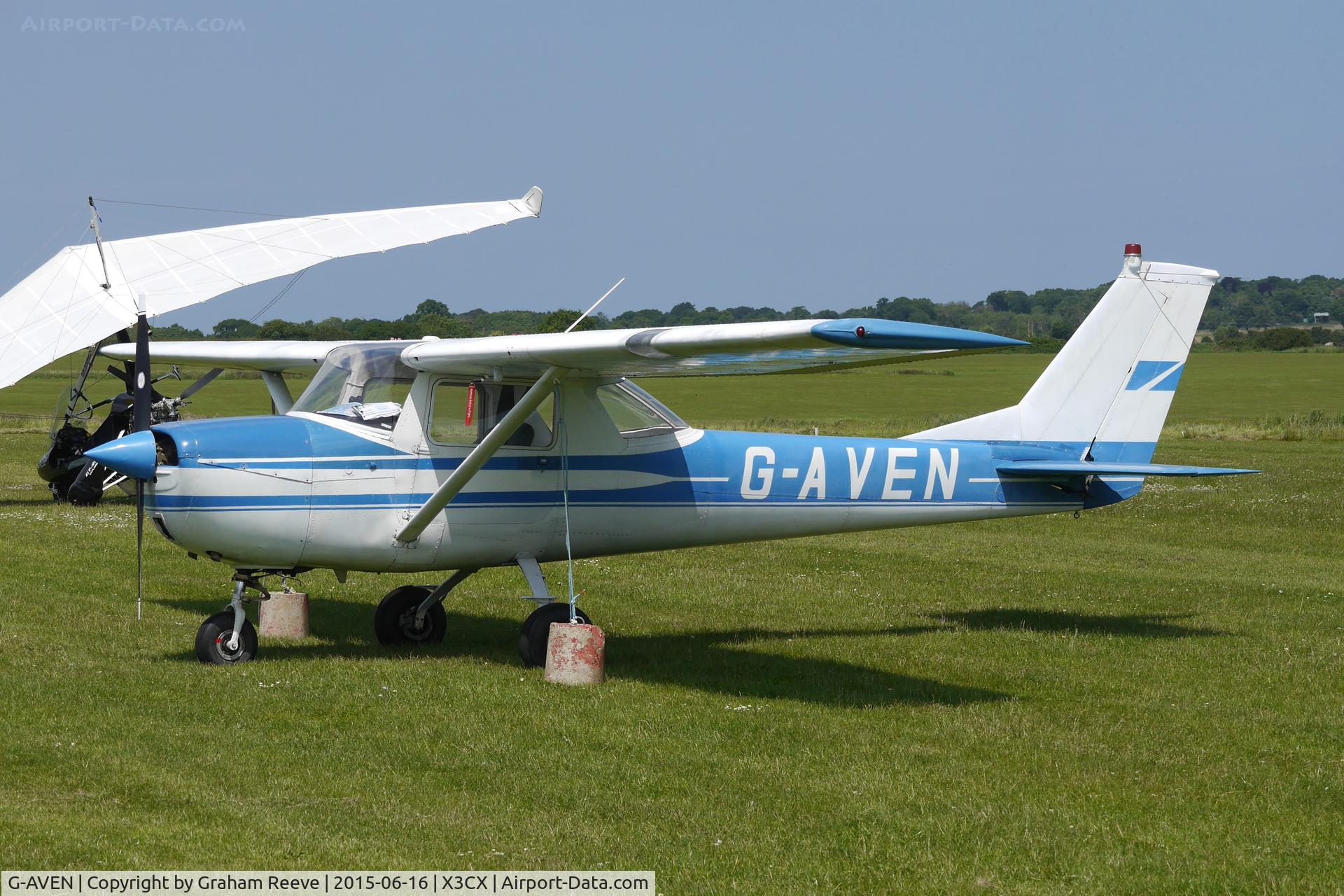 G-AVEN, 1966 Reims F150G C/N 0202, Parked at Northrepps.