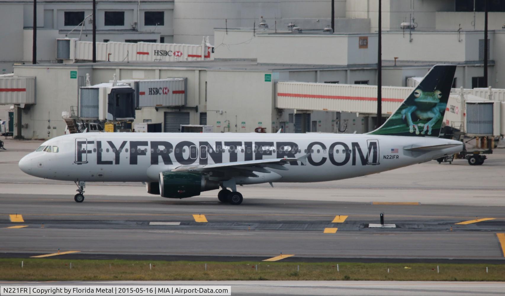 N221FR, 2007 Airbus A320-214 C/N 3205, Bugsy the Tree Frog