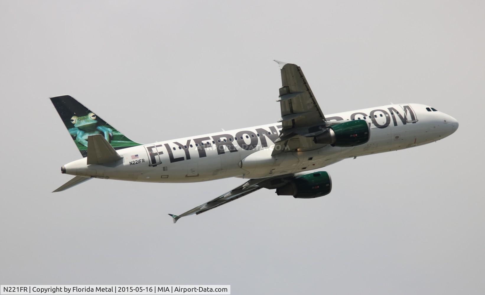 N221FR, 2007 Airbus A320-214 C/N 3205, Bugsy the Tree Frog