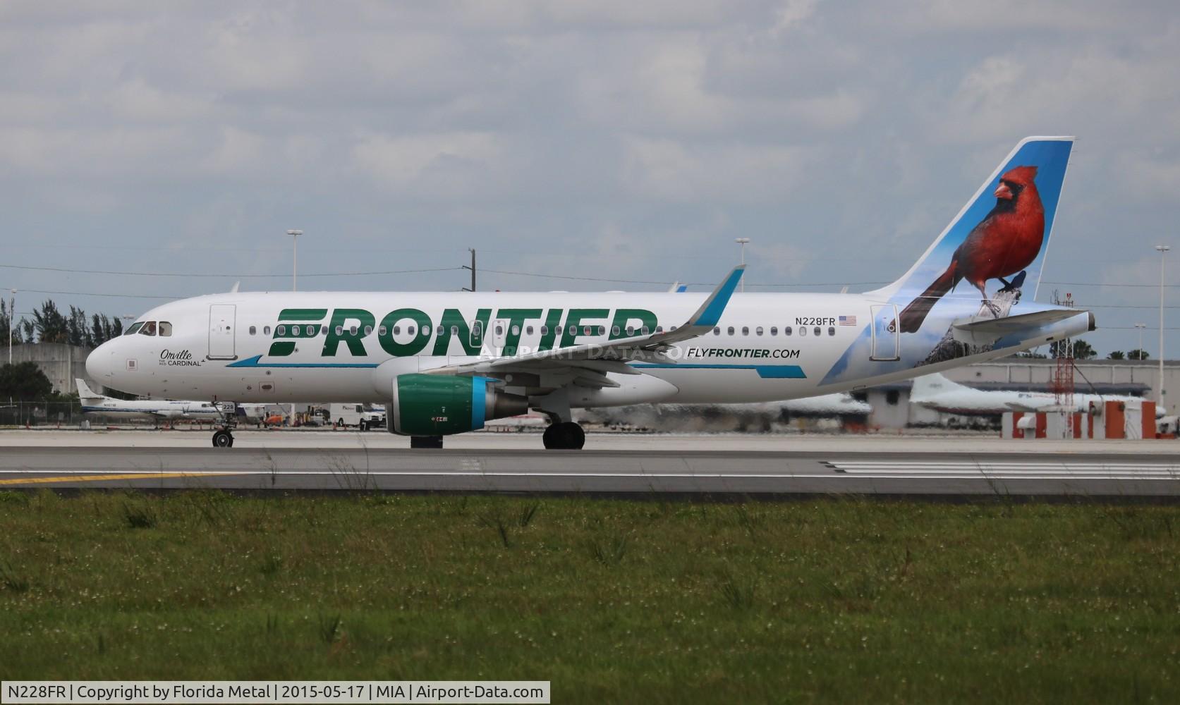 N228FR, 2013 Airbus A320-214 C/N 5526, Orville the Cardinal