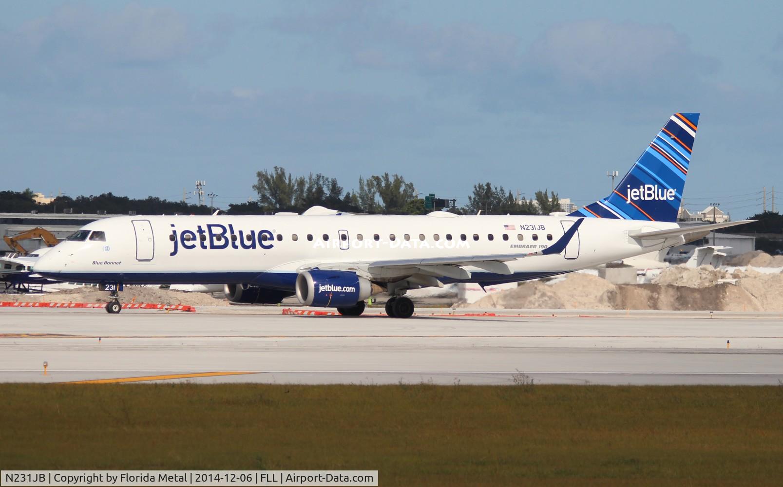 N231JB, 2006 Embraer 190AR (ERJ-190-100IGW) C/N 19000033, Jet Blue