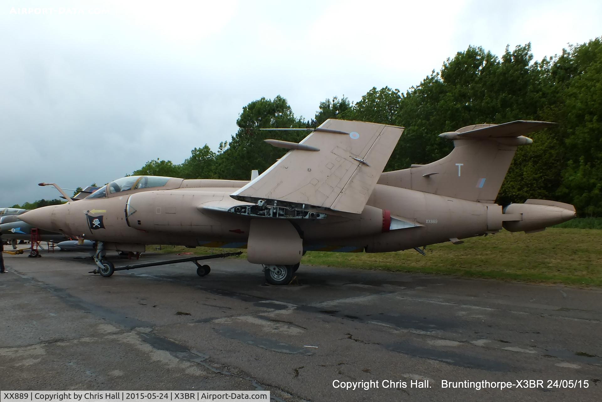 XX889, 1974 Hawker Siddeley Buccaneer S.2B C/N B3-05-73, at the Cold War Jets Open Day 2015