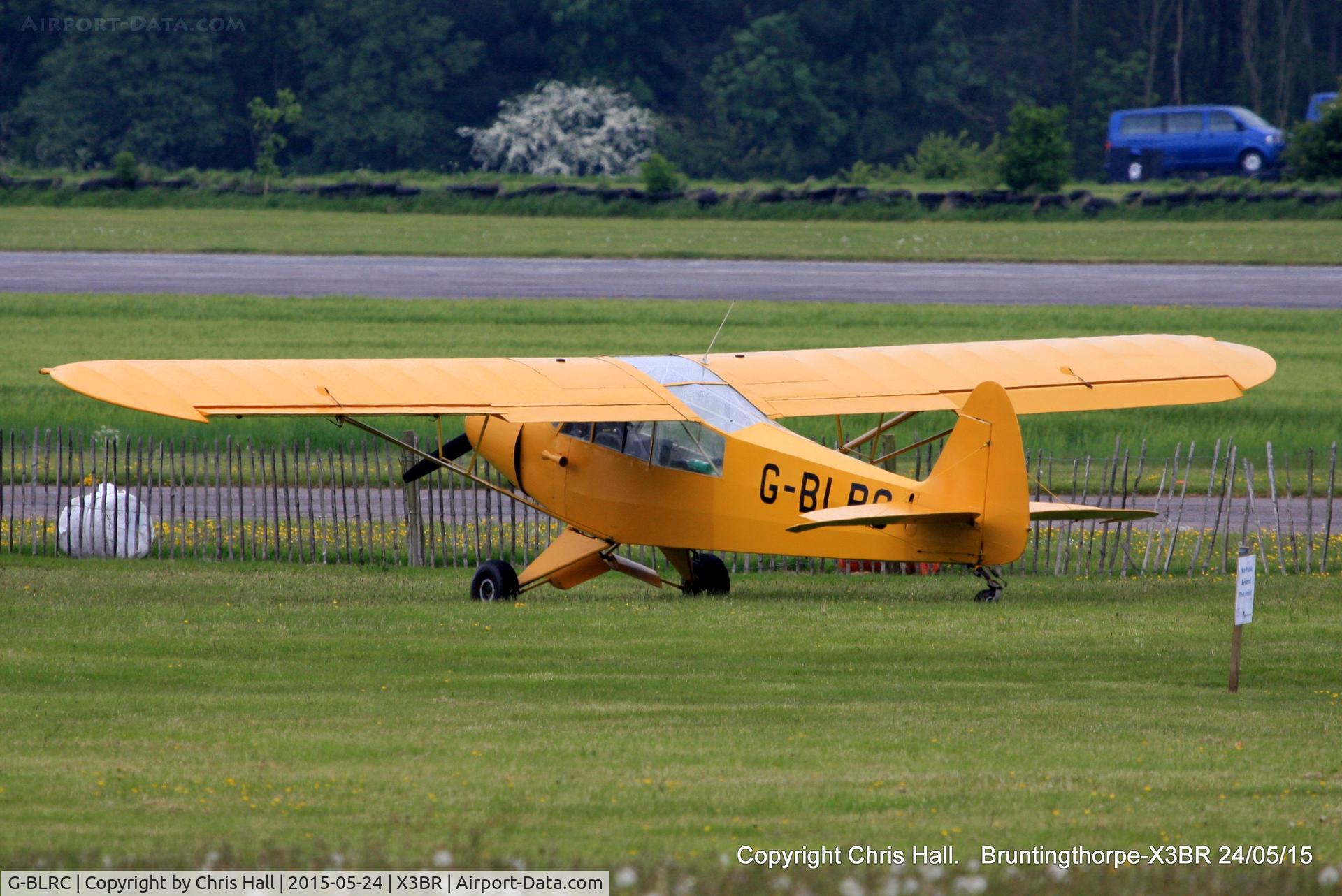 G-BLRC, 1954 Piper L-21B Super Cub (PA-18-135) C/N 18-3602, at the Cold War Jets Open Day 2015