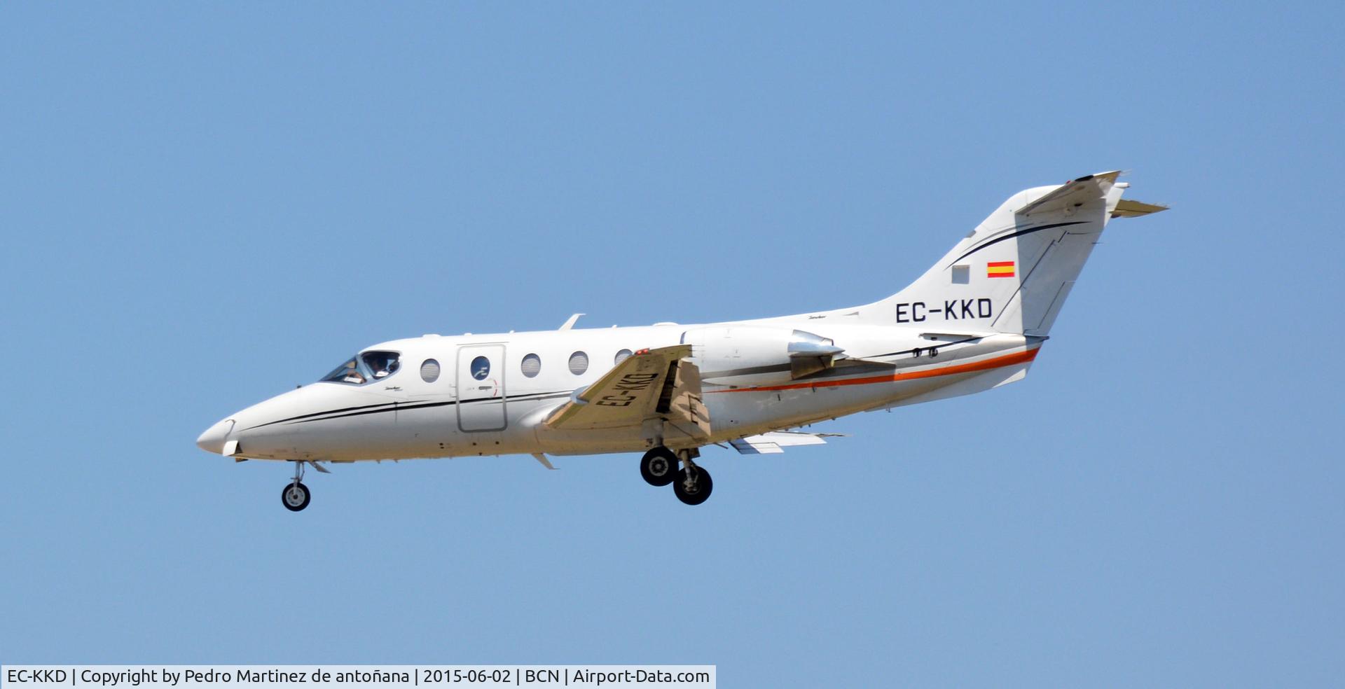 EC-KKD, 2007 Raytheon Hawker  400XP C/N RK-533, El Prat Barcelona - España