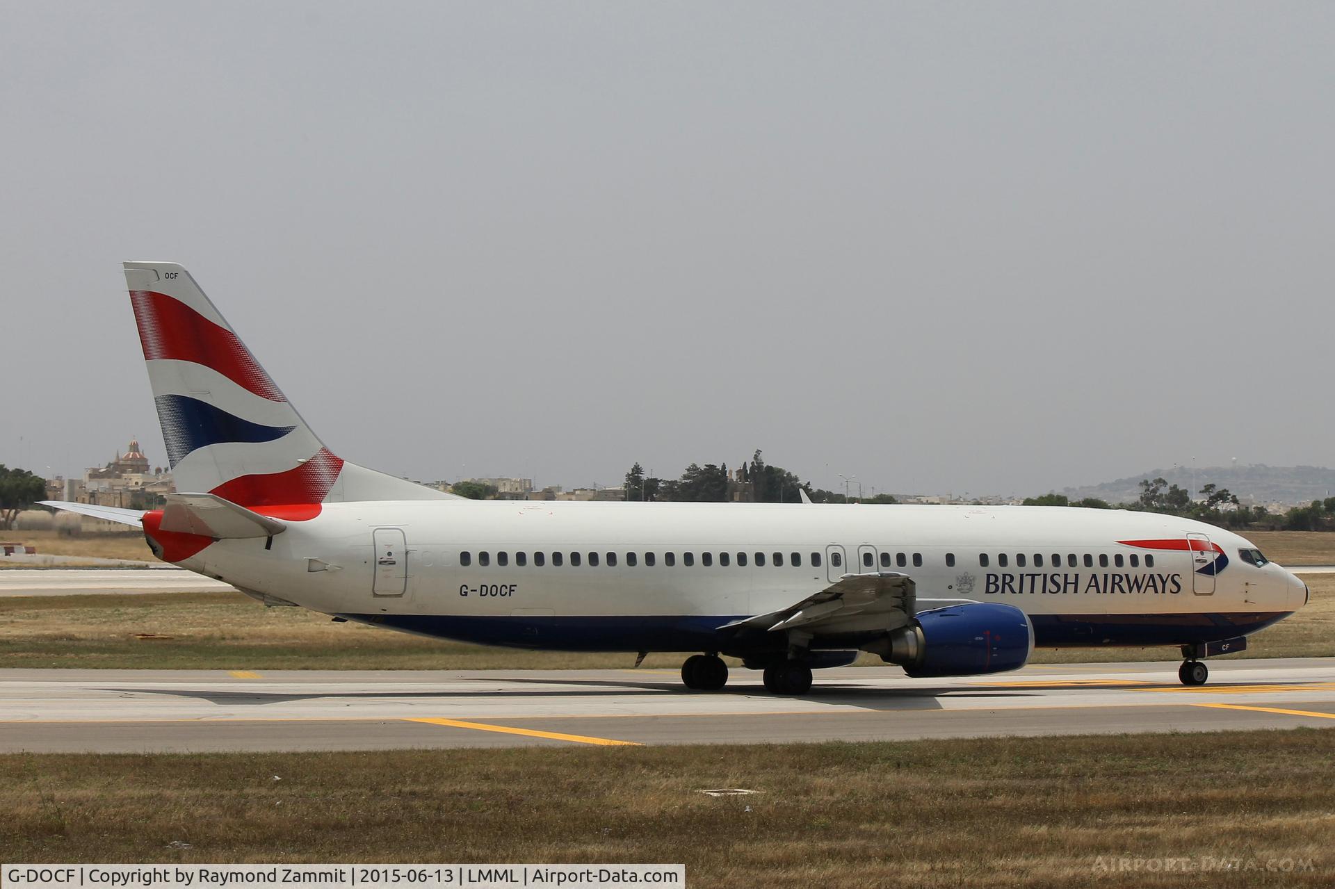 G-DOCF, 1991 Boeing 737-436 C/N 25407, B737-400 G-DOCF British Airways