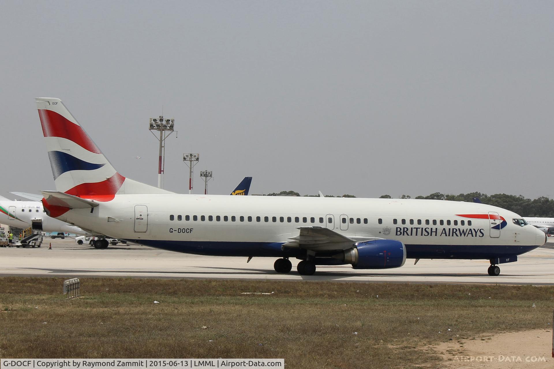 G-DOCF, 1991 Boeing 737-436 C/N 25407, B737-400 G-DOCF British Airways