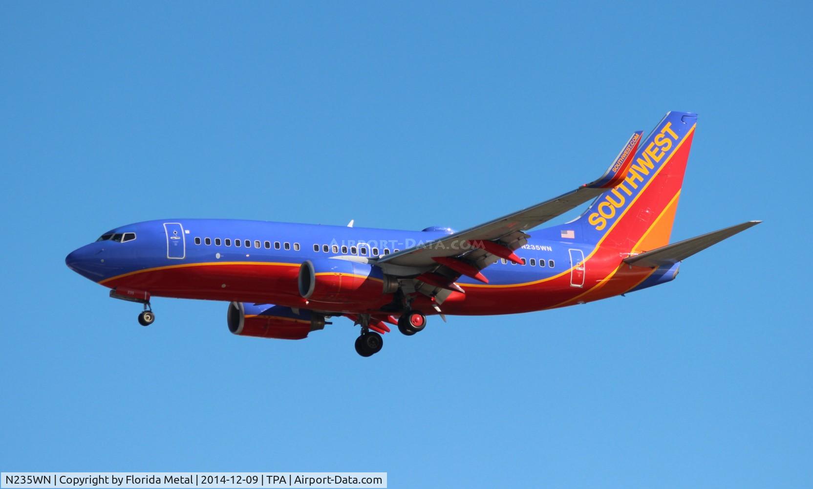 N235WN, 2006 Boeing 737-7H4 C/N 34630, Southwest 737-700