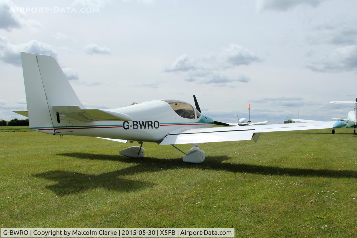 G-BWRO, 1997 Europa Tri-Gear C/N PFA 247-12849, Europa G-BWRO at Fishburn Airfield, may 30th 2015.