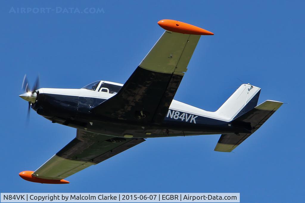 N84VK, Piper PA-24-250 Comanche C/N 24-1492, Piper PA-24-250 Comanche at The Real Aeroplane Club's Radial Engine Aircraft Fly-In, Breighton Airfield, June 7th 2015.