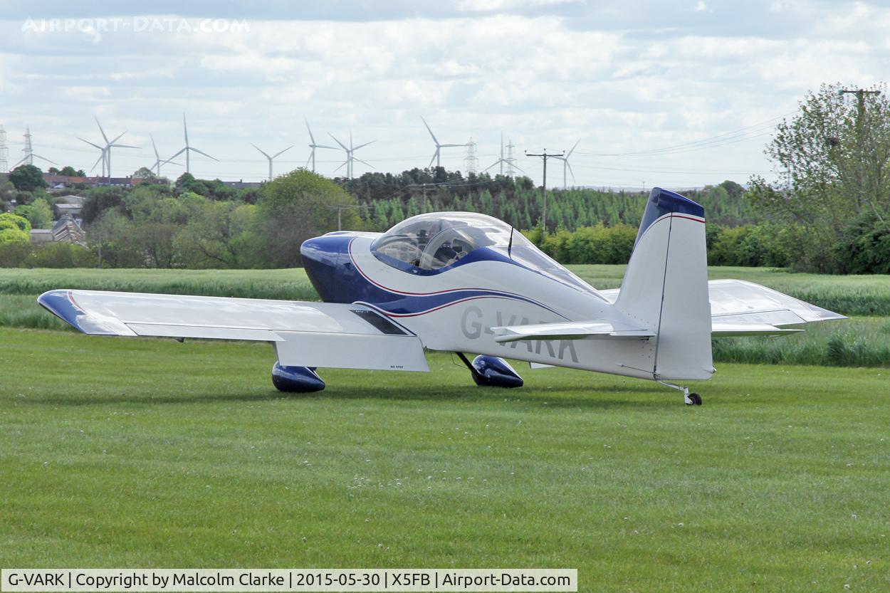 G-VARK, 2010 Vans RV-7 C/N 72469, Vans RV-7 at Fishburn Airfield UK, May 30th 2015.