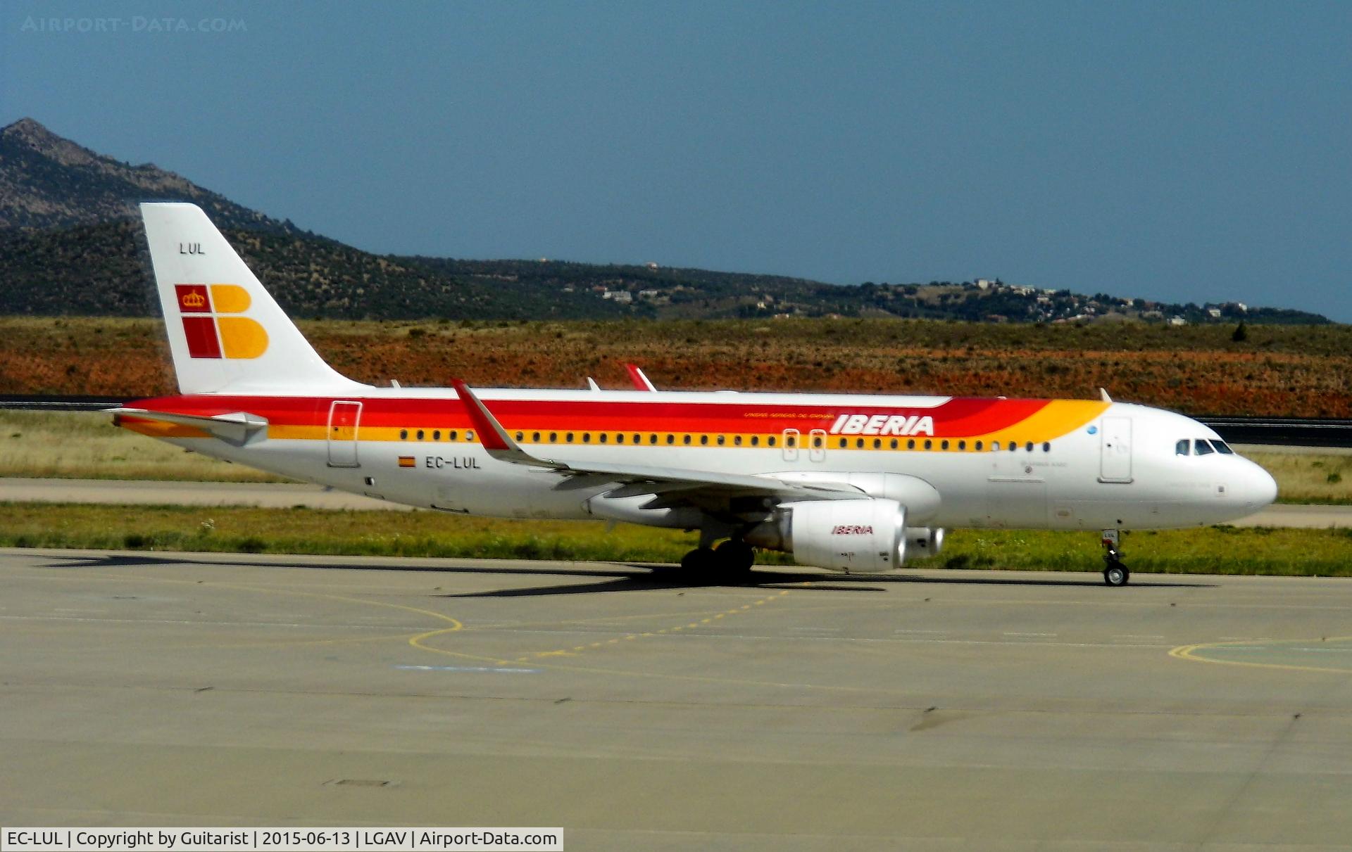 EC-LUL, 2013 Airbus A320-216 C/N 5486, At Athens