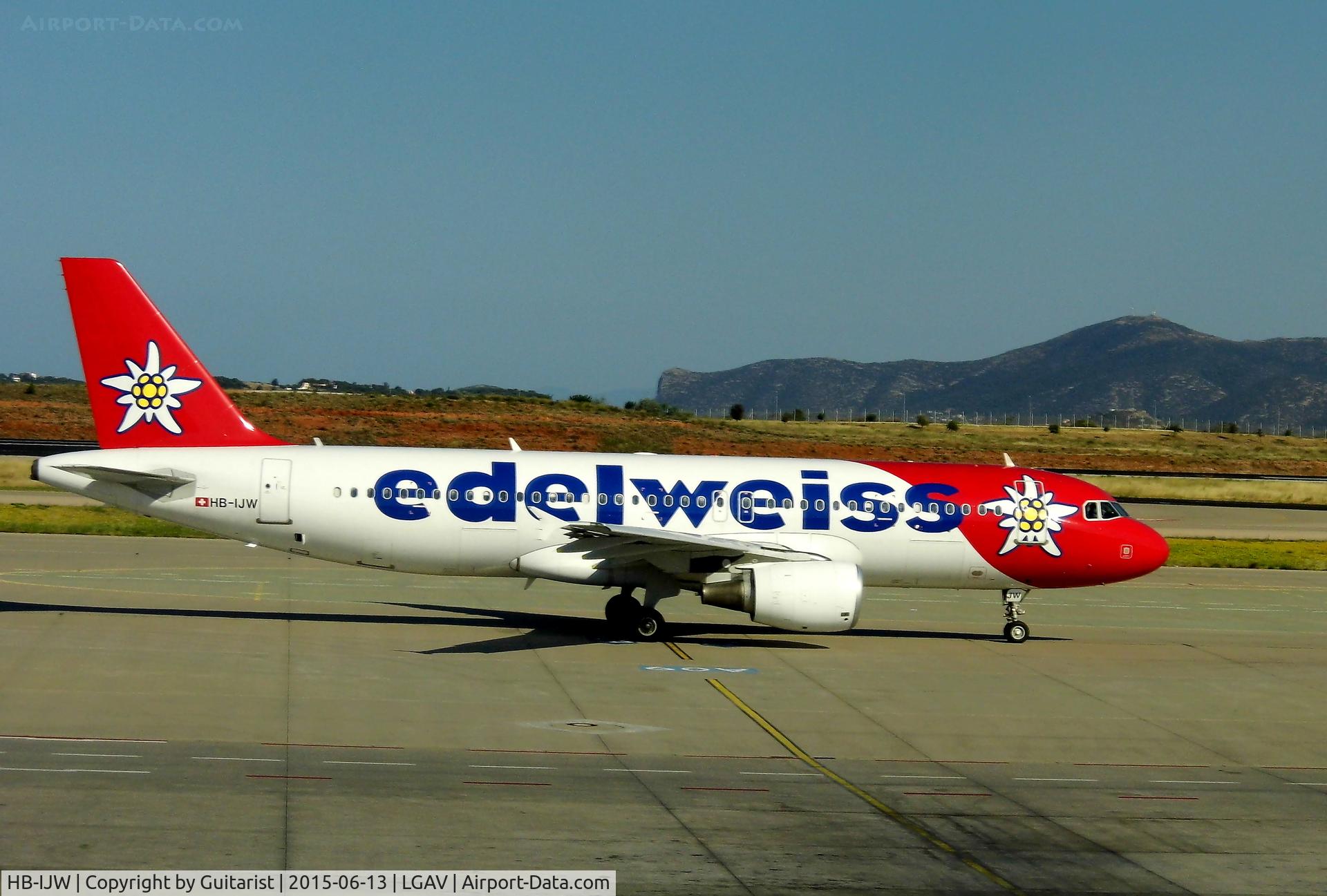 HB-IJW, 2003 Airbus A320-214 C/N 2134, At Athens