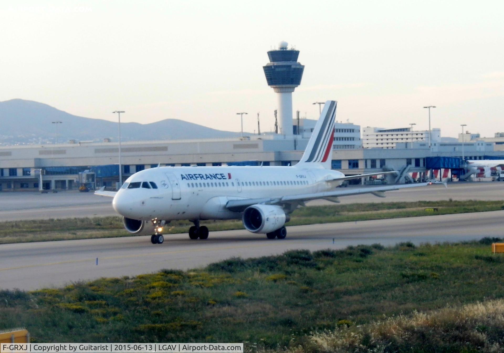 F-GRXJ, 2005 Airbus A319-115LR C/N 2456, At Athens