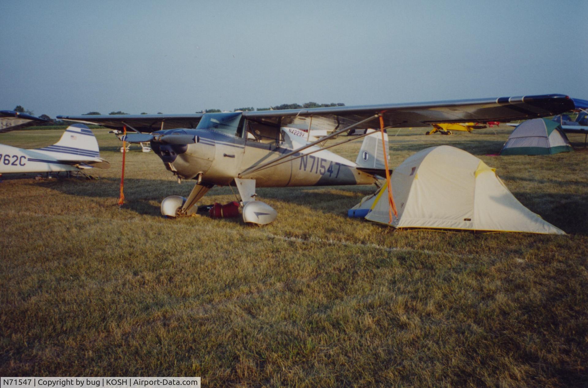 N71547, 1946 Luscombe 8A C/N 2974, Oshkosh 1995