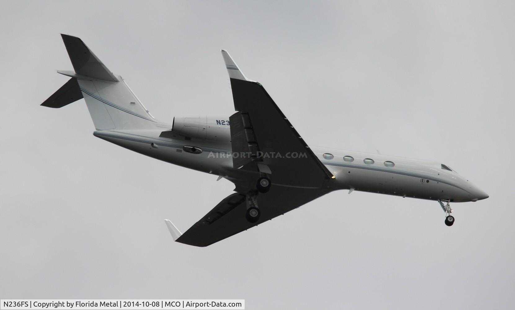 N236FS, 2011 Gulfstream Aerospace GIV-X (G450) C/N 4236, Gulfstream 450