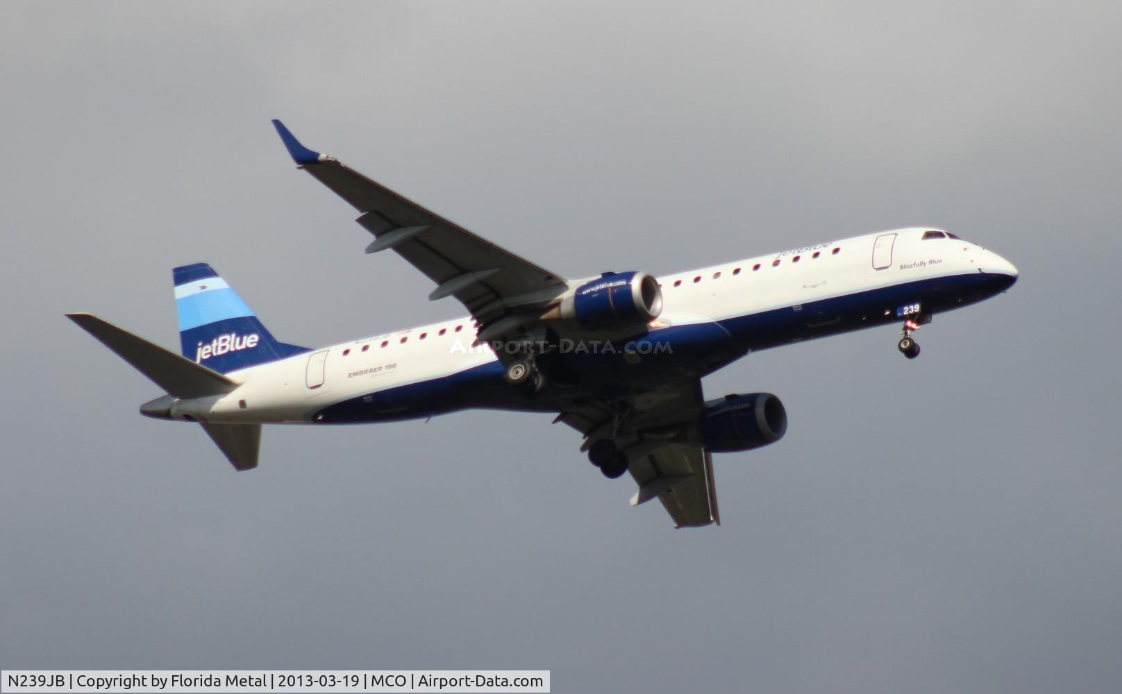 N239JB, 2006 Embraer 190AR (ERJ-190-100IGW) C/N 19000040, Jet Blue