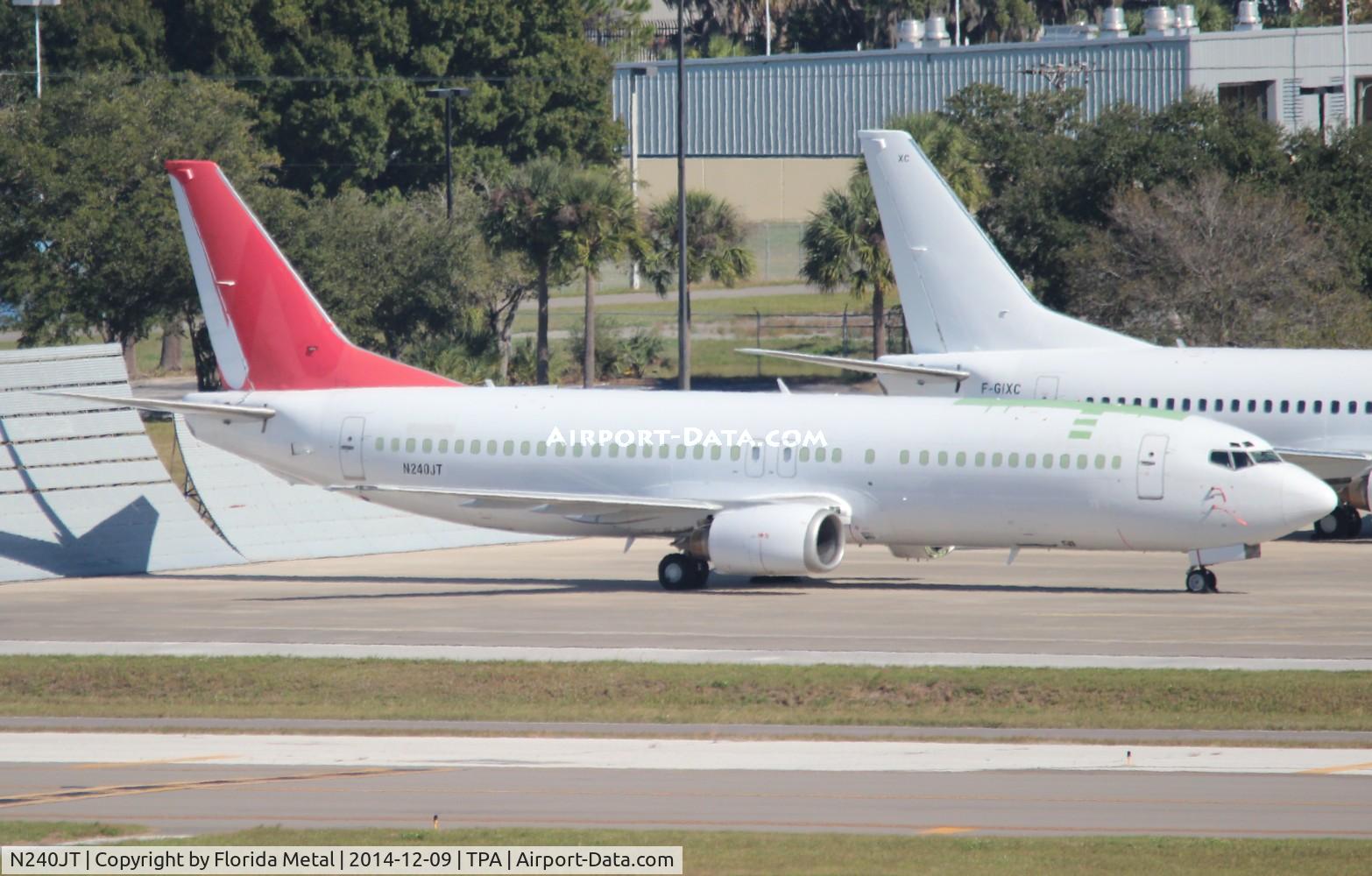 N240JT, 1989 Boeing 737-4K5 C/N 24125, Former EI-ETT TrawelFly Italy 737-400