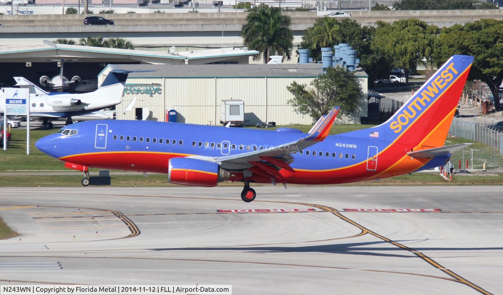 N243WN, 2006 Boeing 737-7H4 C/N 34863, Southwest