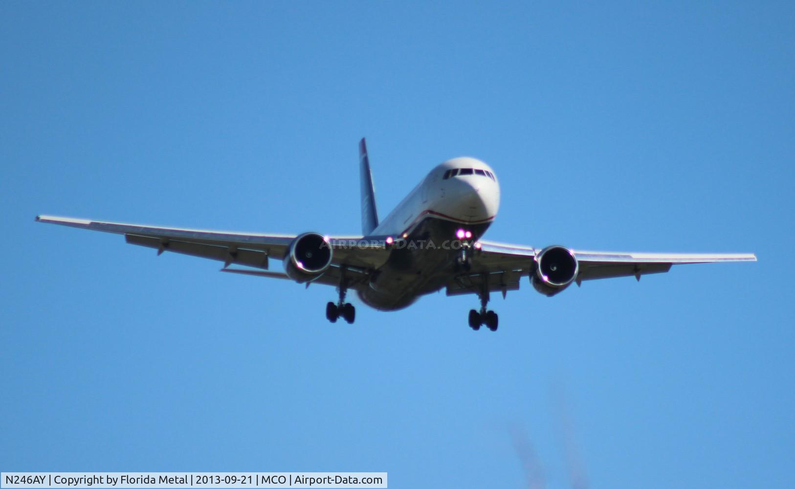 N246AY, 1987 Boeing 767-201ER C/N 23898, US Airways 767-200