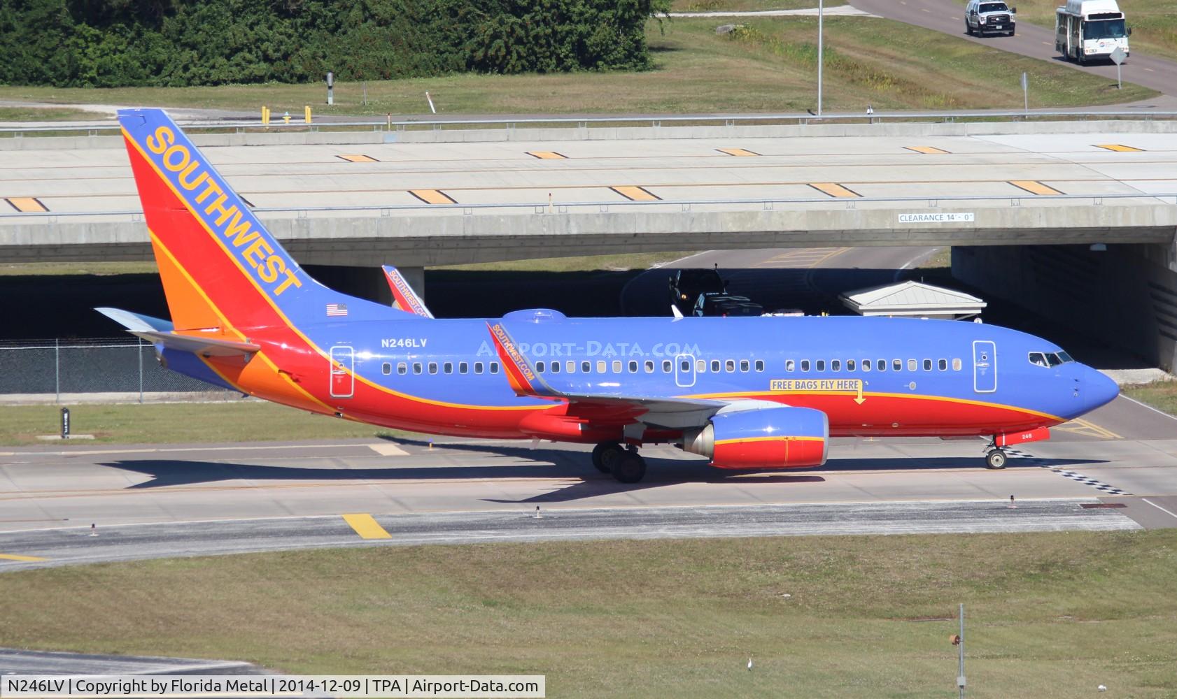 N246LV, 2006 Boeing 737-7H4 C/N 32507, Southwest