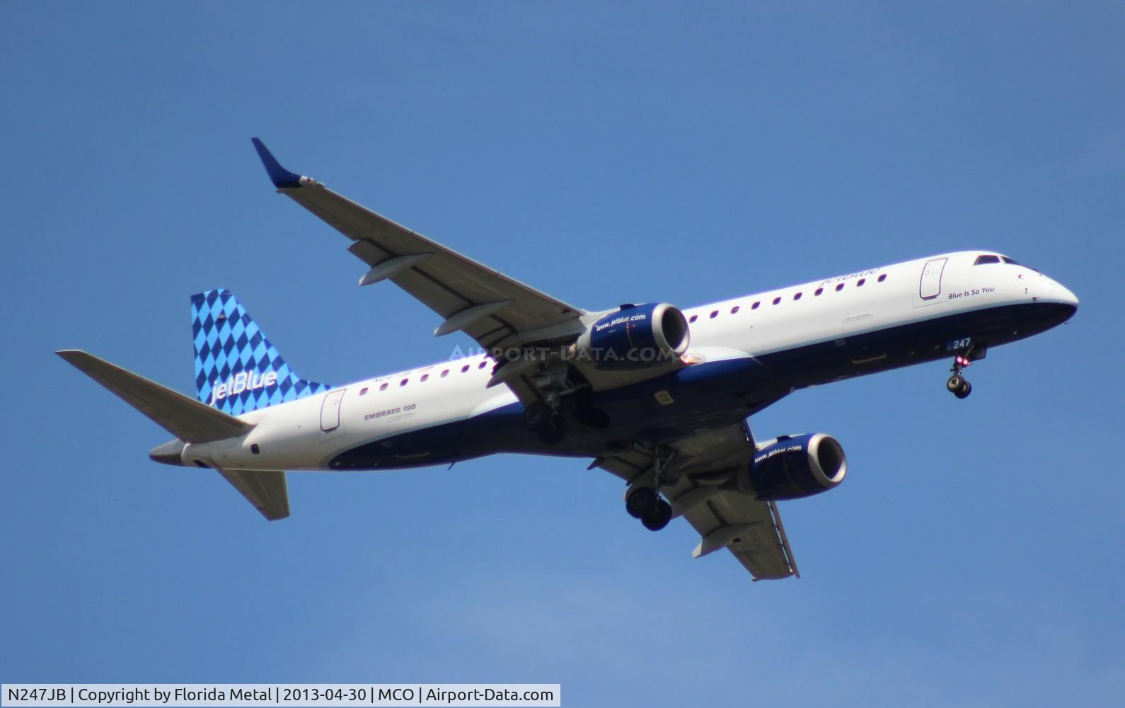 N247JB, 2006 Embraer 190AR (ERJ-190-100IGW) C/N 19000042, Jet Blue