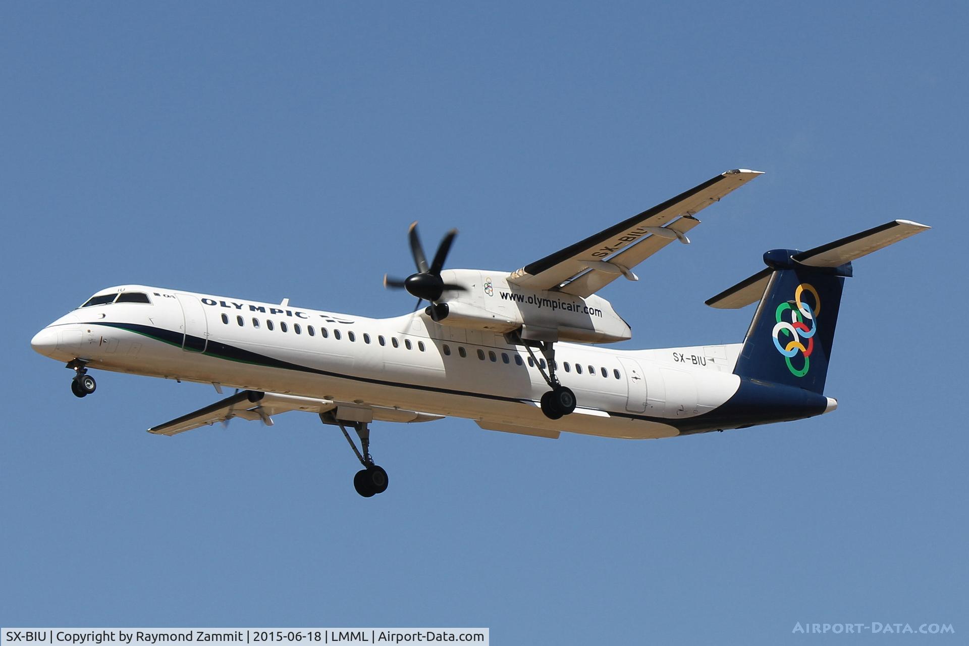 SX-BIU, 2007 De Havilland Canada DHC-8-402Q Dash 8 C/N 4152, DHC8 SX-BIU Olympic Airways